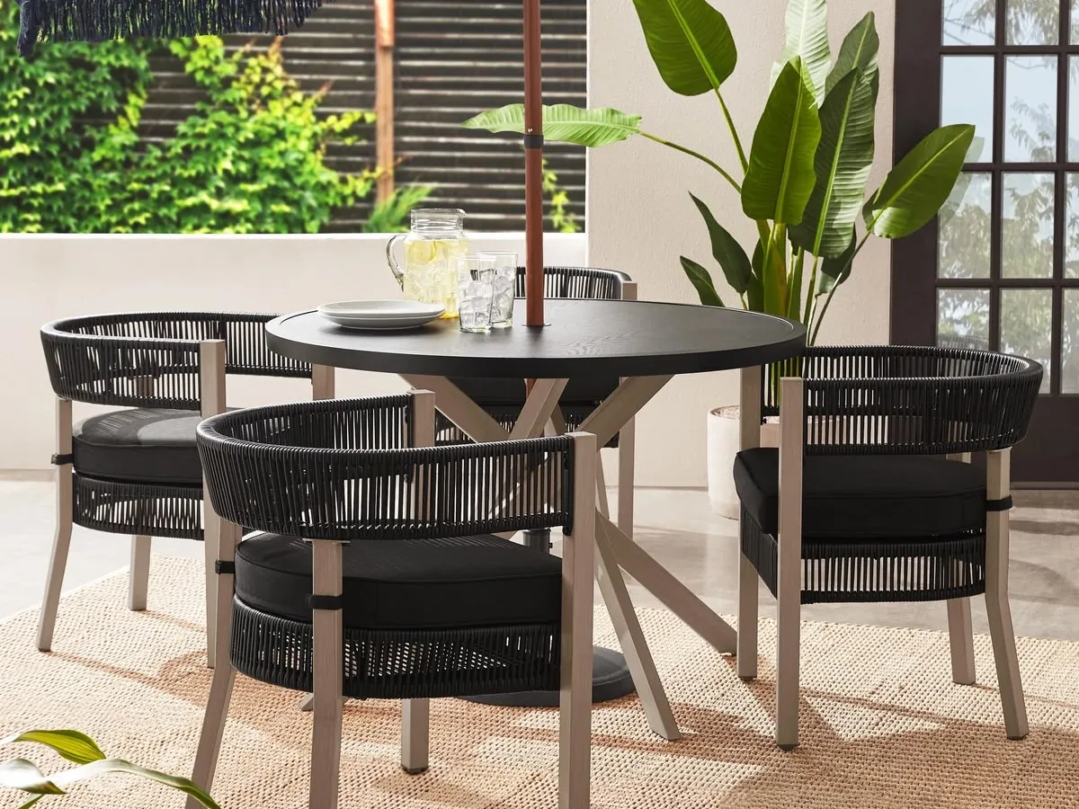 Comedor exterior para 4